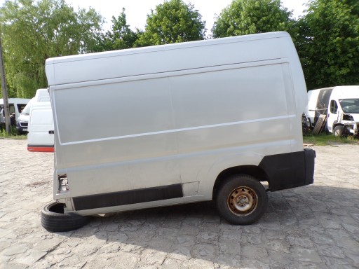 DUCATO BOXER JUMPER 14- bok left L2 H2 colour SREBRNY metalik