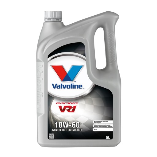 VALVOLINE 10W-60 VR1 RACING OIL 5л