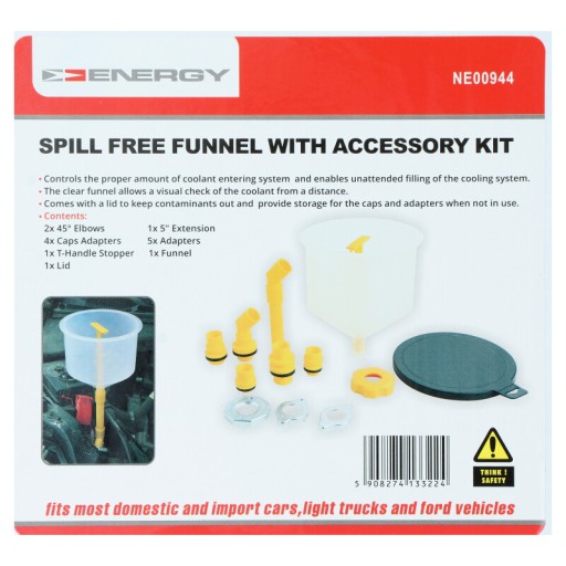 ВОРОНКА ДЛЯ ЖИДКОСТЕЙ С АДАПТЕРАМИ 12 ЭЛЕМЕНТ. NE00944