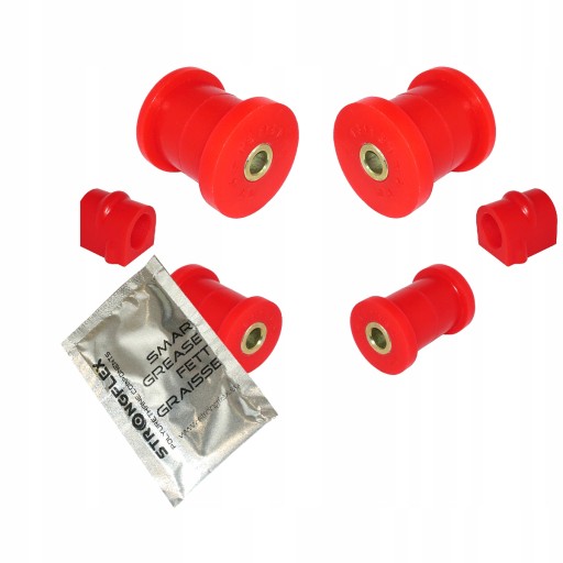 136032B - Комплект подвески опель астра г. полиуретановые втулки перед.