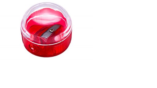 Точилка одна, з контейнером D.rect Відтінки червоного