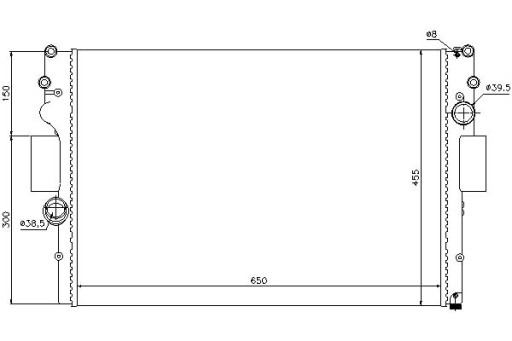 61981 - Кулер води nissens iveco daily iii 35 s 12
