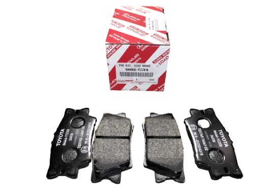 04466-YZZE8 - ТОРМОЗНЫЕ КОЛОДКИ ЗАДНИЕ 04466-YZZE8-САЛОН TOYOTA