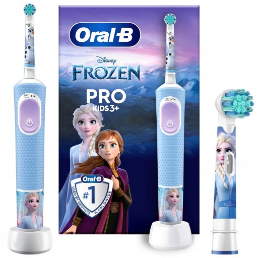 DETSKÁ ELEKTRICKÁ ZUBNÁ KEFKA oral-b> KIDS VITALITY PRO 103 FROZEN