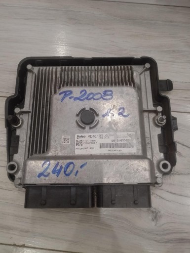 Контролер комп'ютера peugeot 2008 1.2 9806671980 9818160080