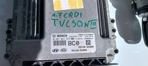 HYUNDAI TUCSON III 1.7 CRDI computer running board STARTOWY 39140-2ABB0 021031578