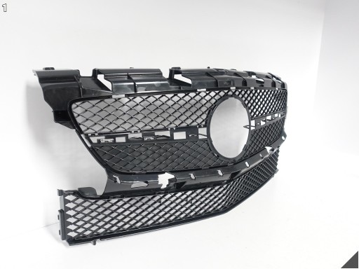 MERCEDES SLK III R172 W172 AMG 11-15 Grill Zufuhr Lüftungsgitter untere Stoßstange vorne