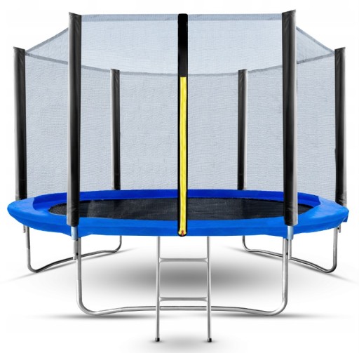 БАТУТ САДОВИЙ З ДРАБИНКАМИ І СІТКОЮ 252 СМ