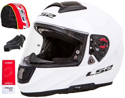 LS2 ИНТЕГРАЛЬНЫЙ МОТОШЛЕМ FF397 ВЕКТОР БЕЛЫЙ 3XL