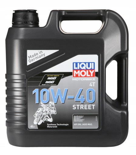 LIQUI MOLY MOTORBIKE 4T 10W40 STREET - 1243-4L