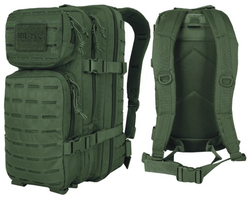 Спортивний рюкзак Mil-Tec Assault Laser, зелений