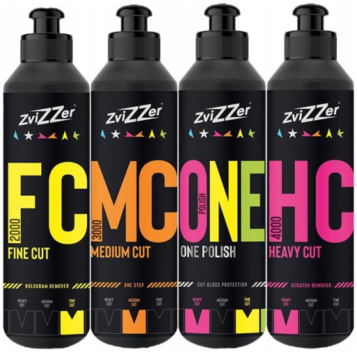 ZviZZer 4x ПАСТА FC2000 MC3000 ONE POLISH HC4000