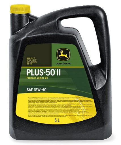 МАСЛО JOHN DEERE PLUS - 50 II 15W40 5L PLUS 50