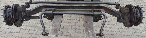 33 - Scania r420 в сборе с рулевой балкой переднего моста (1354399) (без хомутов)