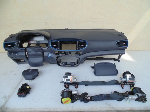dashboard console cockpit airbag HYUNDAI IONIQ 2019 ROK