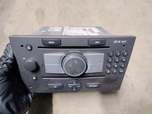 RADIO industrial RADIODTWARZACZ CD70 NAVI OPEL SIGNUM 2005-2008 13188477