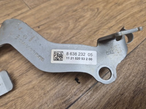 BMW G11 G20 G30 G32 G01 G21 G22 Support plaque Poignée KATALIZATORA B48 8650835