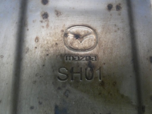 MAZDA 6 III GJ 2.2 D muffler, exhaust KONCOWY