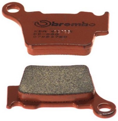 07BB27SD - КОЛОДКИ BREMBO ЗАДНІ KTM EXC 250 4T 2004-2006