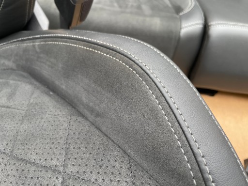 seats SKODA KODIAQ ALCANTARA leather KOMPLET IDEAL KARBON