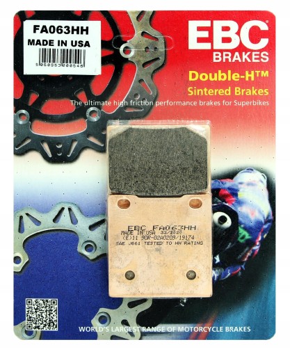 ТОРМОЗНЫЕ КОЛОДКИ EBC FA063HH