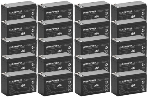 Аккумуляторы tbc50, ибп, аккумуляторный блок apc eaton powerwalker 20x epl 7,2-12