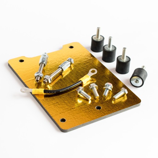 0003 - Изолятор для эбу контроллера компьютера saab 9-3 b207 пластина термопластина +