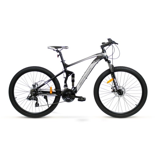 Bicykel Full MTB SIrox 27,5 XC PRO rám hliník 18&quot; koleso 27,5 &quot;black/white