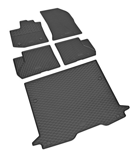 Комплект килимків для Dacia Dokker 2012р