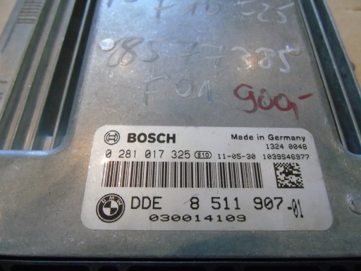 IDEALNY control unit of the engine ECU BMW F10 F25 F30 1 9