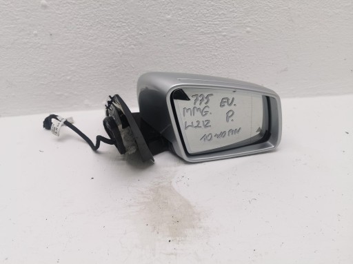 mirror right MERCEDES E-KLASA W212 775 20 PIN EU