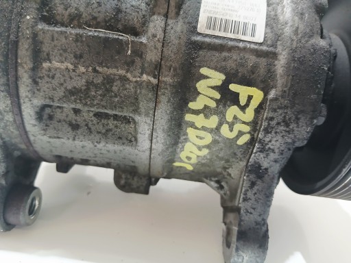 compressor; of the air conditioning BMW F10 F11 N47D20C OE 9225704 (24235641)
