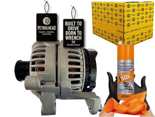 HEL8EL 712-141#ECS-PCP+K - Генератор hella 8el 011 712-141 bmw hella #petrolhead pro+ kit4