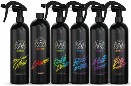 Мега набор автомобильной косметики RR Customs RRC Bad Boys в подарок
