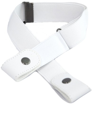 БІЛИЙ РЕМІНЬ БЕЗ ПРЯЖКИ