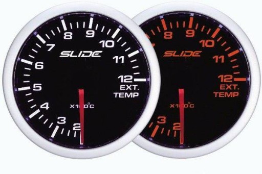 Додатковий індикатор температури вихлопних газів EGT CLOCK SLIDE WA 52mm - Exhaust Temp