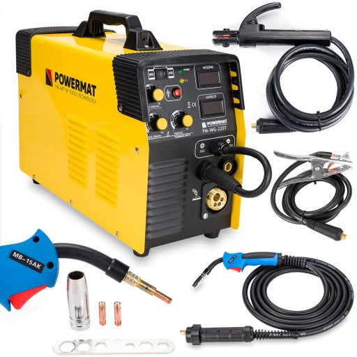 Зварювальний апарат migomat MIG MAG TIG 220A інвертор 3в1