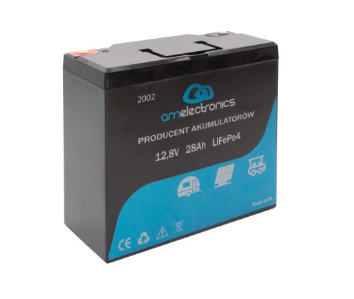 Аккумулятор amelectronics 12,8 в 28 ач