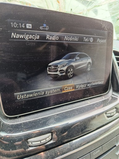 MERCEDES GLE W166 C292 EKRAN display A1669001420