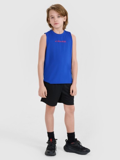 Spodenki Chłopięce 4F Szybkoschnące Sportowe 134/140 TFSHM0859 SS25