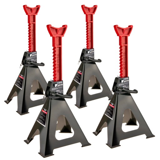 4X 6Т АВТОМОБИЛЬНЫЕ ПОДСТАВКИ, РЕГУЛИРУЕМЫЕ ОПОРЫ С PIN STIX LOCK