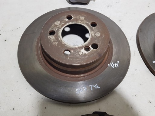 discs plates rear part rear. MERCEDES W207 W204 right left KOMPLET