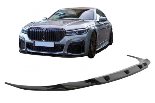 D1260068 - Спойлер переднего бампера BMW G11 LCI черный