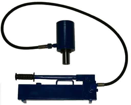 Гидравлический съемник 30Т для замены втулок пружин.