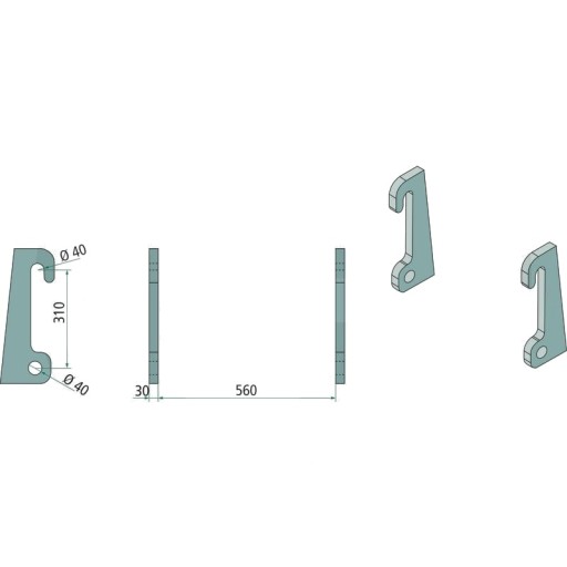 778755195 - Набір випалених елементів для Giant Standard 30 мм