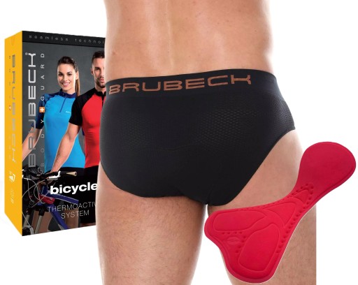 Чорні велосипедні шорти Brubeck XXL