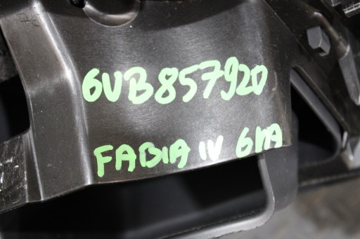 passenger compartment consoles SKODA FABIA IV 4 6VA 6VB857920