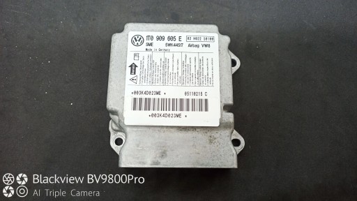 МОДУЛЬ ДАТЧИКА ПОДУШКИ БЕЗПЕКИ VW TOURAN 1T0909605E