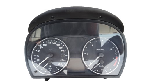 BMW E90 E91 2.0D dials clock 1025350