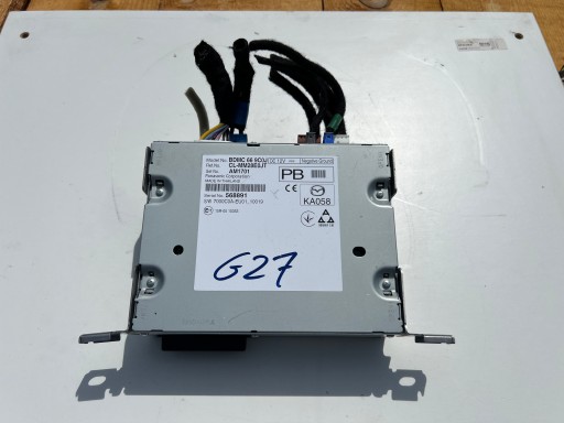 Модуль драйвера навигации mazda 3 bp, 2020 год bdmc669c0j